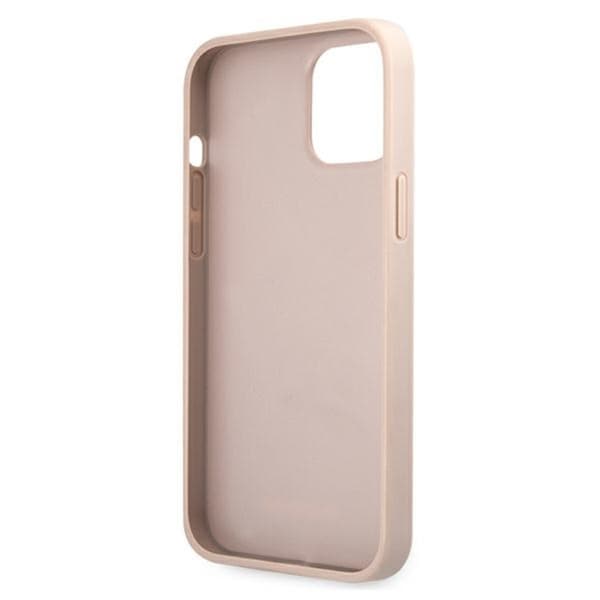 Guess 4G Big Metal Logo - iPhone 12 / iPhone 12 Pro-cover (Pink)