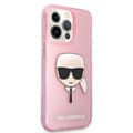 Miniatyrbillede 4 af 8: Karl Lagerfeld Karl's Head Glitter - iPhone 13 Pro Max etui (Pink)