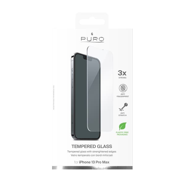 PURO skærmbeskytter i hærdet glas til iPhone 14 Plus / iPhone 13 Pro Max