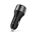 Miniatyrbillede 3 af 7: Crong Power Biloplader 63W – USB-C PD 45W + USB QC 3.0 18W biloplader (sort)
