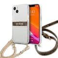 Miniatyrbillede 1 af 8: Guess 4G Gold Stripe Crossbody - iPhone 13 mini cover