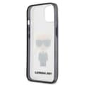 Miniatyrbillede 7 af 8: Karl Lagerfeld Ikonik Karl - iPhone 13 mini cover (gennemsigtig / sort ramme)