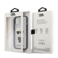 Miniatyrbillede 8 af 8: Karl Lagerfeld Ikonik Karl - iPhone 13 mini cover (gennemsigtig / sort ramme)