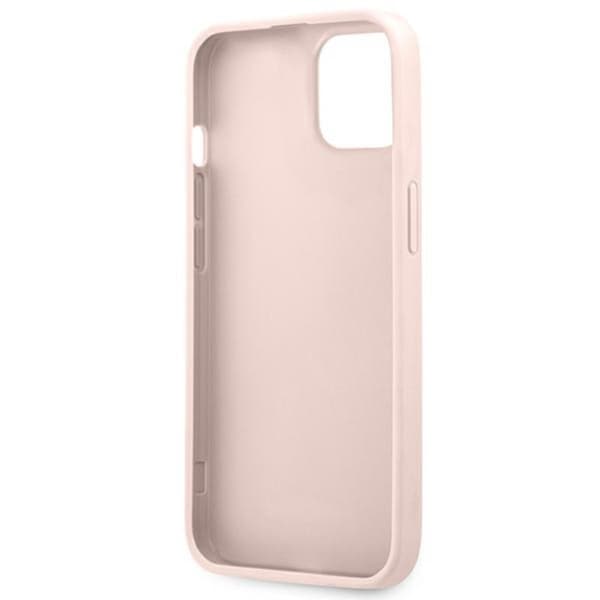 Guess 4G Big Metal Logo - iPhone 13 etui (Pink)