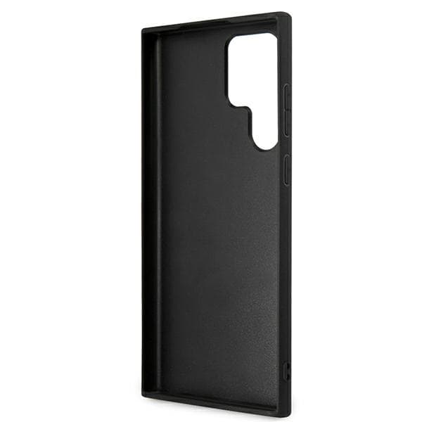 Guess 4G Big Metal Logo - Samsung Galaxy S22 Ultra Cover (Brun)