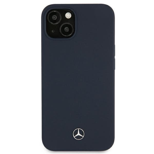 Mercedes Silicone Line - iPhone 13 mini cover (marineblå)
