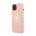 Miniatyrbillede 2 af 8: Guess Silicone 4G Big Logo - iPhone 13 mini cover (pink)