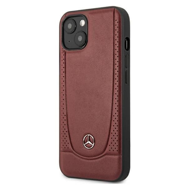 Mercedes Leather Urban Line - iPhone 13 minikotelo (punainen)