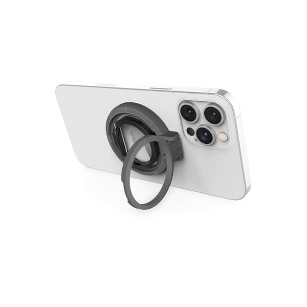 STM MagLoop - MagSafe fingerhållare med stativfunktion + öppnare (grå)