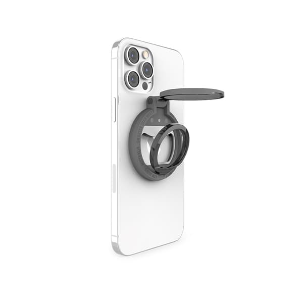STM MagLoop - MagSafe fingerhållare med stativfunktion + öppnare (grå)