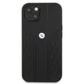 Miniatyrbillede 3 af 8: BMW Leather Curve Perforate HC - iPhone 13 mini cover (sort)
