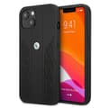 Miniatyrbillede 1 af 8: BMW Leather Curve Perforate HC - iPhone 13 mini cover (sort)
