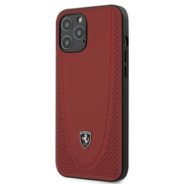 FERRARI Off Track perforeret - iPhone 12 Pro Max etui (rød)