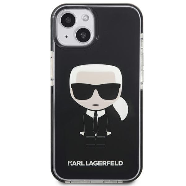 Karl Lagerfeld Fullbody Ikonik - iPhone 13 mini cover (sort)