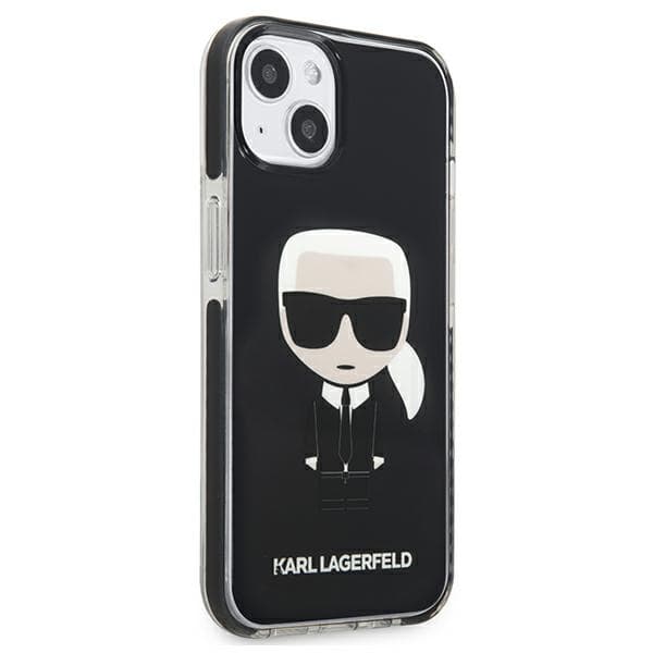 Karl Lagerfeld Fullbody Ikonik - iPhone 13 mini cover (sort)
