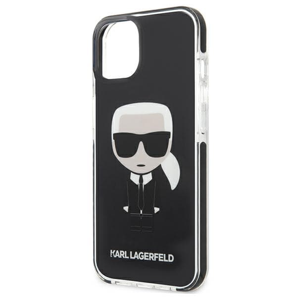 Karl Lagerfeld Fullbody Ikonik - iPhone 13 mini cover (sort)