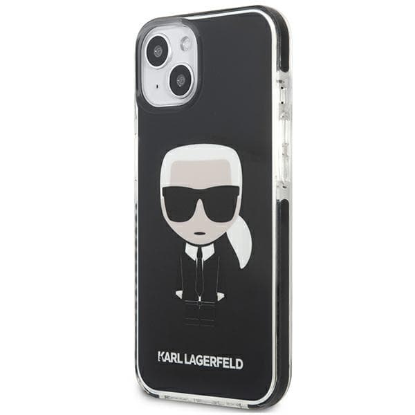 Karl Lagerfeld Fullbody Ikonik - iPhone 13 mini cover (sort)