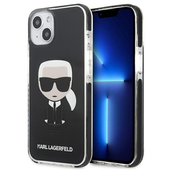 Karl Lagerfeld Fullbody Ikonik - iPhone 13 mini cover (sort)