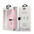 Miniatyrbillede 8 af 8: Karl Lagerfeld Karl's Head Glitter - iPhone 13 Mini-etui (Pink)