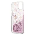 Miniatyrbillede 7 af 8: Guess Peony Liquid Glitter - iPhone 13 mini cover (pink)