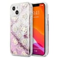 Miniatyrbillede 1 af 8: Guess Peony Liquid Glitter - iPhone 13 mini cover (pink)