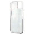 Miniatyrbillede 7 af 8: Guess Liquid Glitter Flower – iPhone 13 mini cover (blå)