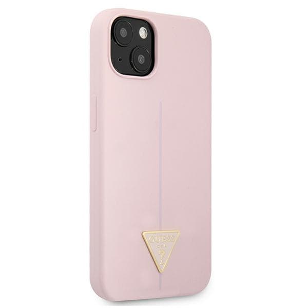 Guess Silikone Triangle Logo - iPhone 13 mini cover (lilla)