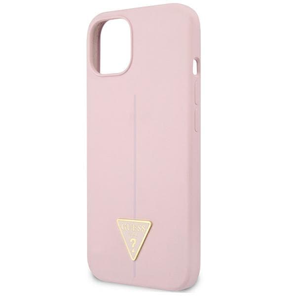 Guess Silikone Triangle Logo - iPhone 13 mini cover (lilla)