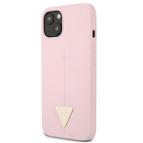 Guess Silikone Triangle Logo - iPhone 13 mini cover (lilla)