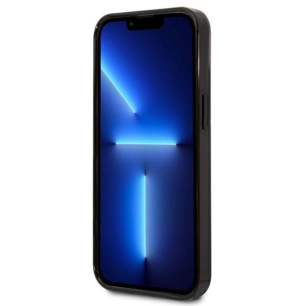 Karl Lagerfeld Gradient Ikonik Karl & Choupette - iPhone 13 mini cover (sort)
