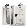 Miniatyrbillede 7 af 7: Karl Lagerfeld Gradient Ikonik Karl & Choupette - iPhone 13 mini cover (sort)