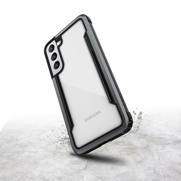 X-Doria Raptic Shield Pro - Samsung Galaxy S22+ 5G etui (antimikrobiel beskyttelse) (sort)