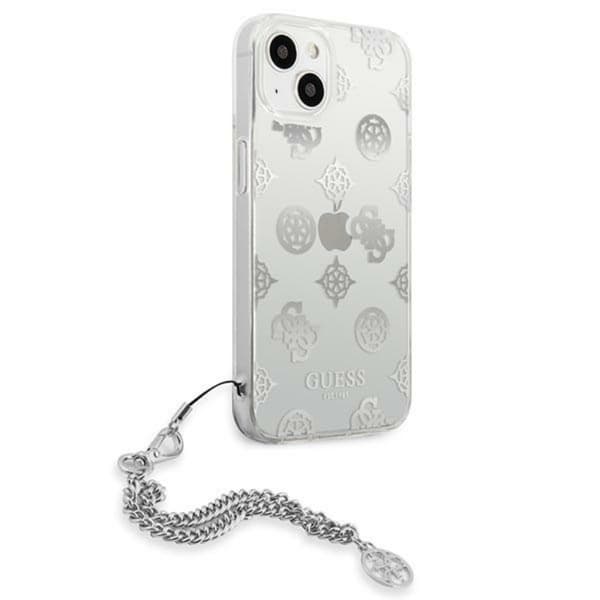Guess Peony Chain Handle - iPhone 13 minikotelo (hopea)