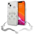 Pikkukuva 1 / 8: Guess Peony Chain Handle - iPhone 13 minikotelo (hopea)