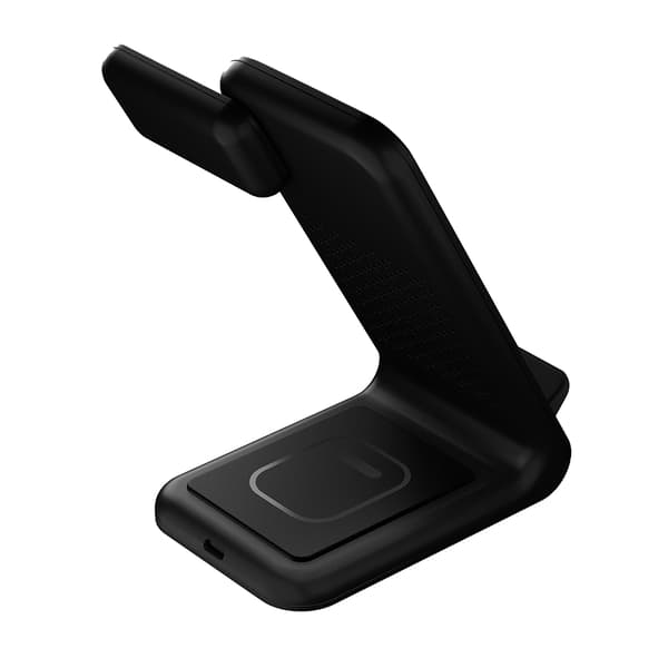 STM ChargeTree Swing – 3-i-1 trådlös laddare för iPhone, AirPods och Apple Watch (svart)