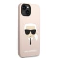 Miniatyrbillede 3 af 6: Karl Lagerfeld Silikone Ikonik Karl`s Head MagSafe - iPhone 14 Plus etui (pink)