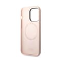 Miniatyrbillede 7 af 8: Karl Lagerfeld flydende silikone Karl & Choupette MagSafe - iPhone 14 Pro etui (Pink)