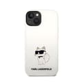 Miniatyrbillede 3 af 8: Karl Lagerfeld Silikone NFT Choupette - iPhone 14 Plus etui (hvid)