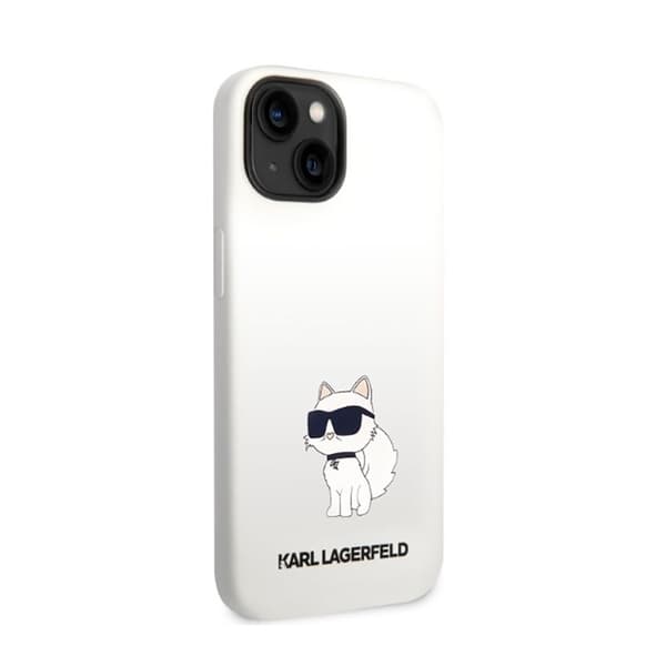 Karl Lagerfeld Silikone NFT Choupette - iPhone 14 Plus etui (hvid)