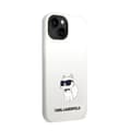 Miniatyrbillede 4 af 8: Karl Lagerfeld Silikone NFT Choupette - iPhone 14 Plus etui (hvid)