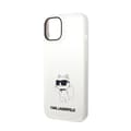 Miniatyrbillede 6 af 8: Karl Lagerfeld Silikone NFT Choupette - iPhone 14 Plus etui (hvid)