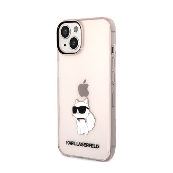Karl Lagerfeld IML NFT Choupette - iPhone 14 Plus etui (Pink)