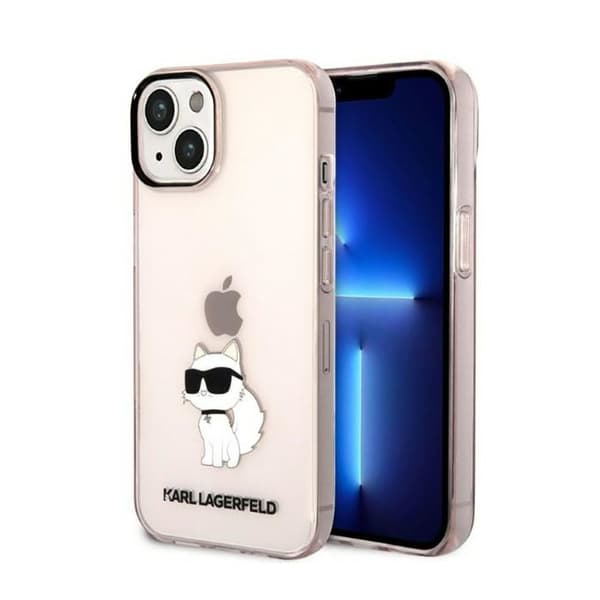 Karl Lagerfeld IML NFT Choupette - iPhone 14 Plus etui (Pink)