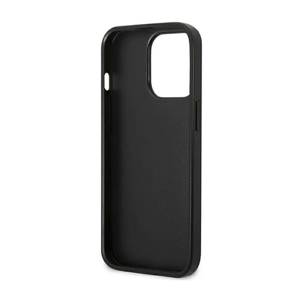 US Polo Assn Lädersöm - iPhone 14 Pro Max-fodral (marinblå)