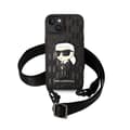 Miniatyrbillede 2 af 6: Karl Lagerfeld NFT Monogram Ikonik Patch - iPhone 14 cover (sort)