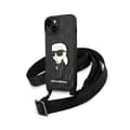 Miniatyrbillede 1 af 6: Karl Lagerfeld NFT Monogram Ikonik Patch - iPhone 14 cover (sort)