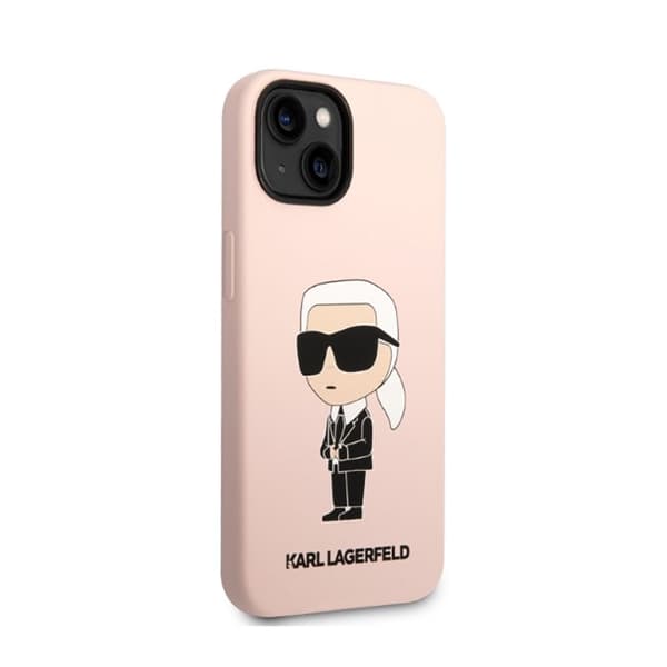 Karl Lagerfeld Silikone NFT Ikonik MagSafe - iPhone 14 Plus etui (Pink)