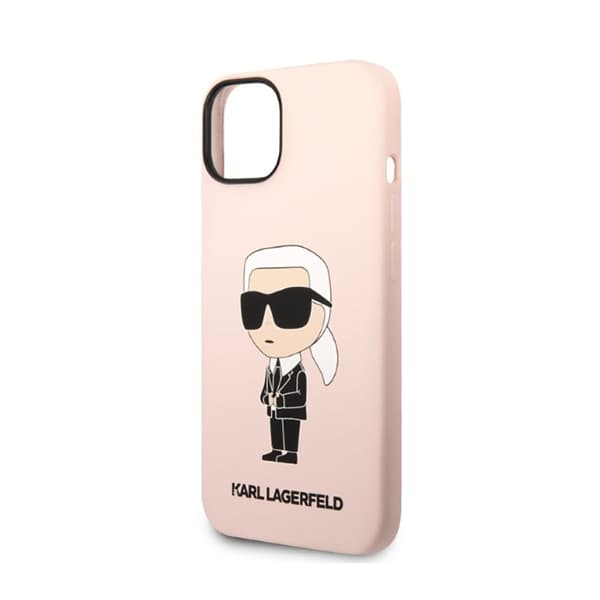 Karl Lagerfeld Silikone NFT Ikonik MagSafe - iPhone 14 Plus etui (Pink)