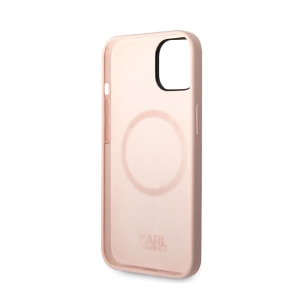 Karl Lagerfeld Silikone NFT Ikonik MagSafe - iPhone 14 Plus etui (Pink)