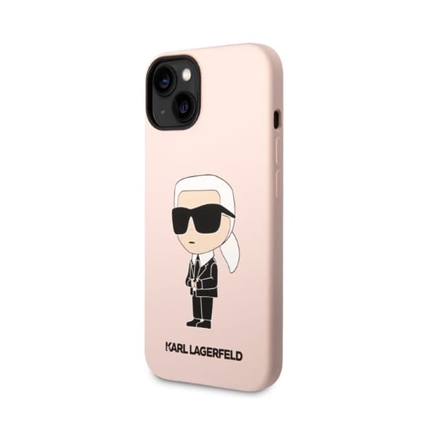 Karl Lagerfeld Silikone NFT Ikonik MagSafe - iPhone 14 Plus etui (Pink)